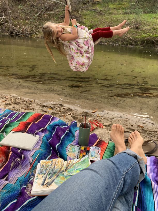christine_feet_carmel_river_swing_paint_05mb